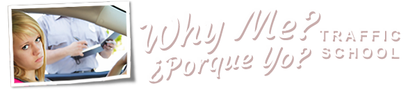 Why Me? &iquest;Porque Yo? Traffic School
